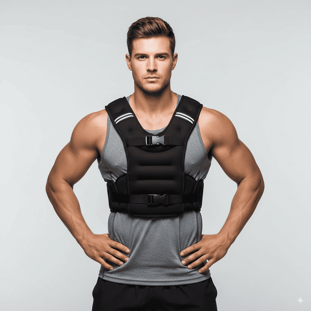 Chaleco de carga 5 kg – Entrena más intenso, quema más calorías