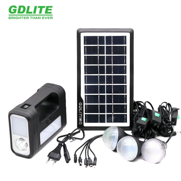 Kit Solar Portátil y Multifuncional. Ideal para apagones y zonas rurales