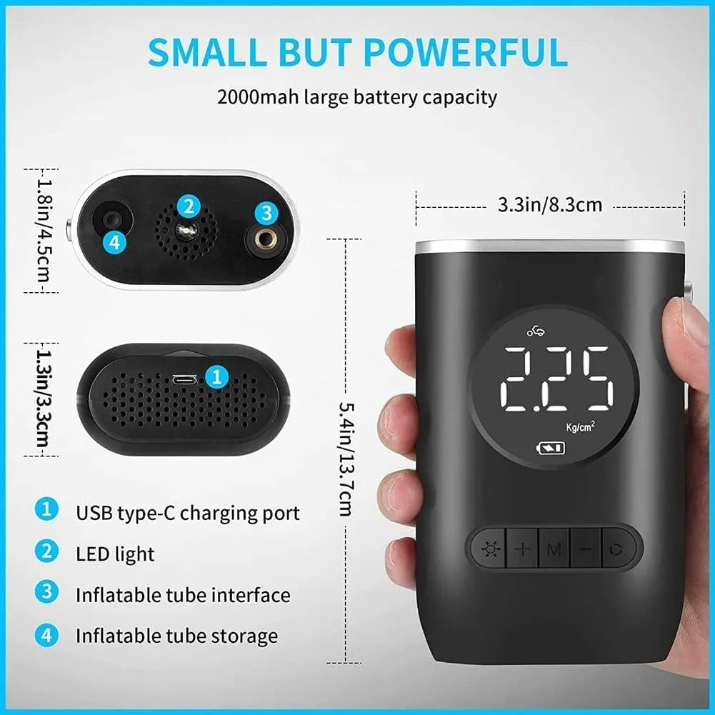 Compresor mini Recargable