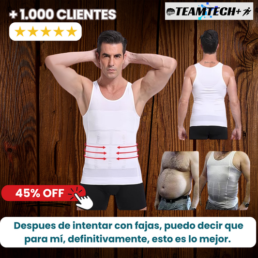 Camisilla moldeador de cuerpo Hombre: Tu Silueta con Confort y Estilo