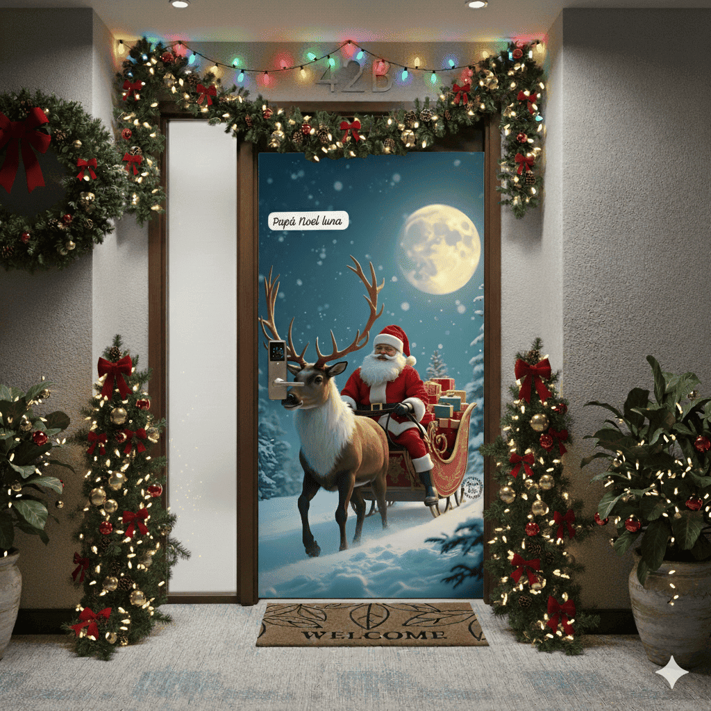 Fundas Navideñas Para Puertas