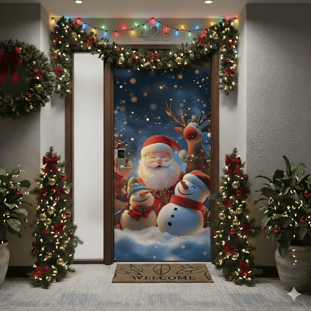 Fundas Navideñas Para Puertas