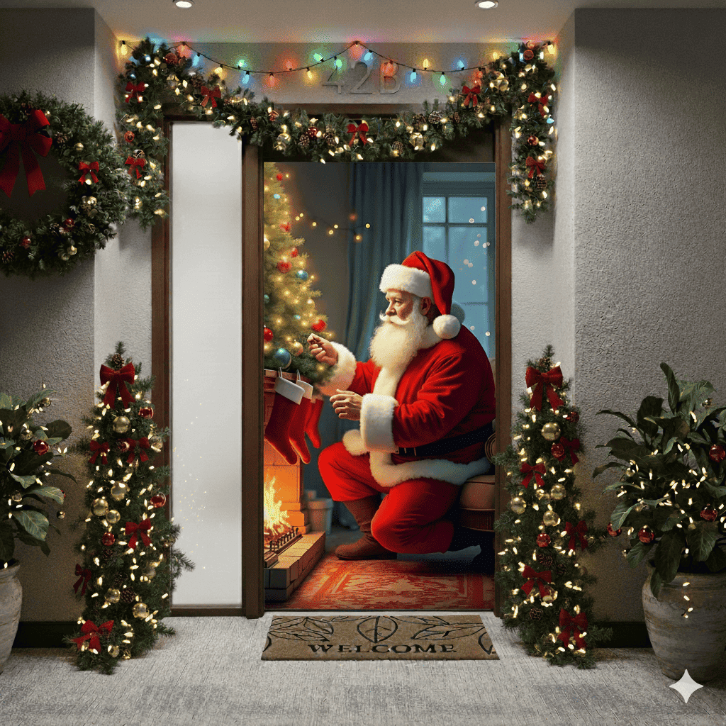 Fundas Navideñas Para Puertas