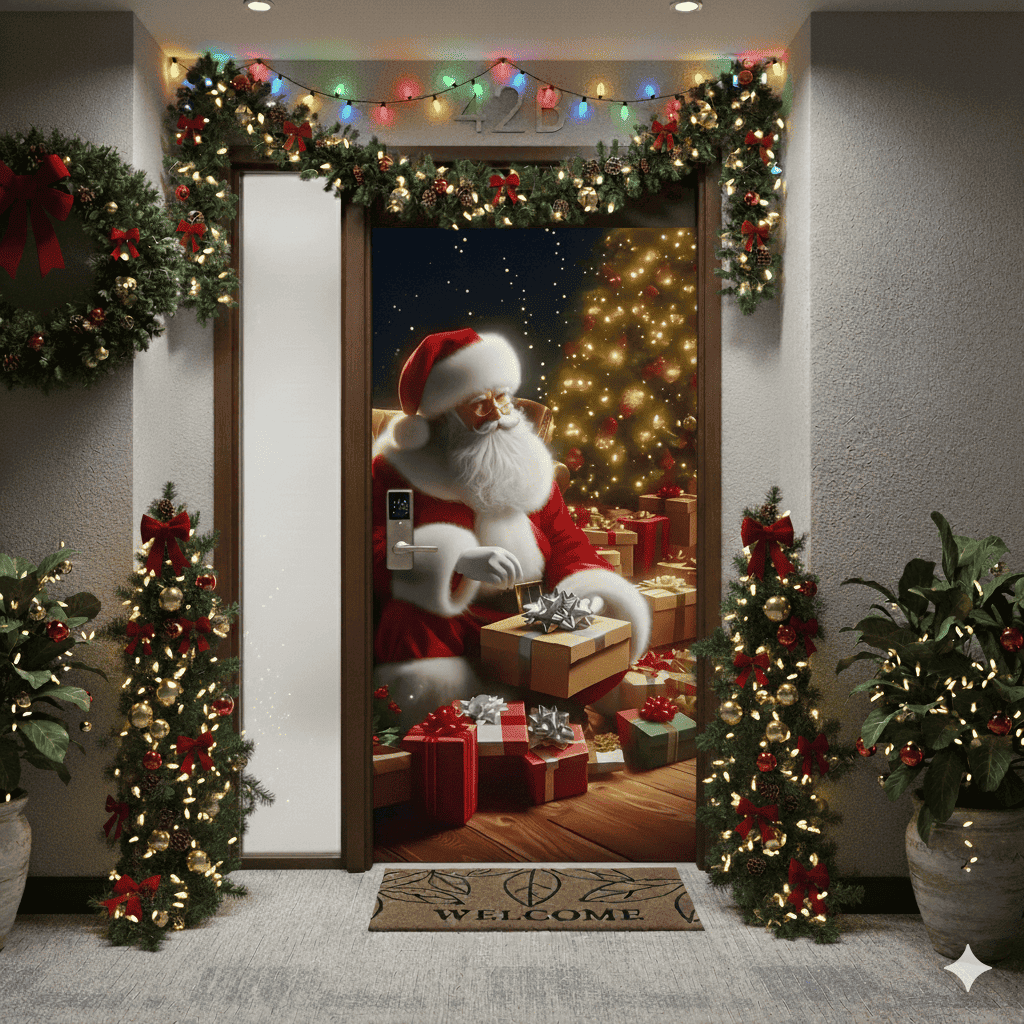 Fundas Navideñas Para Puertas