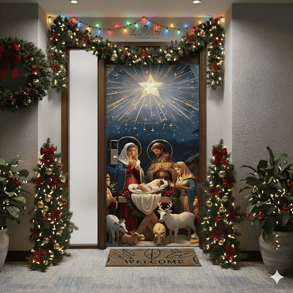 Fundas Navideñas Para Puertas