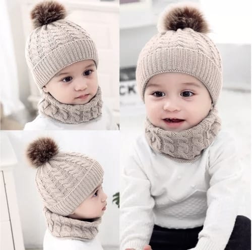 Gorro Y Bufanda Para Bebes: Entre 1 a los 8 años
