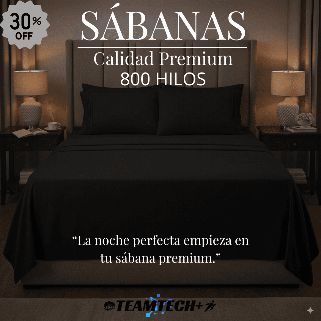 Sábanas doble premium: Sueño de Lujo y Confort Absoluto