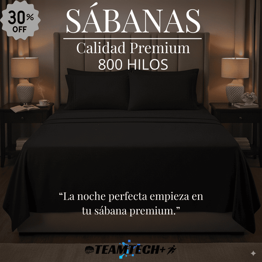 Sábanas doble premium: Sueño de Lujo y Confort Absoluto