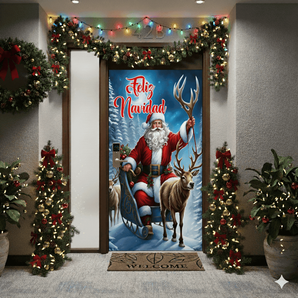 Fundas Navideñas Para Puertas