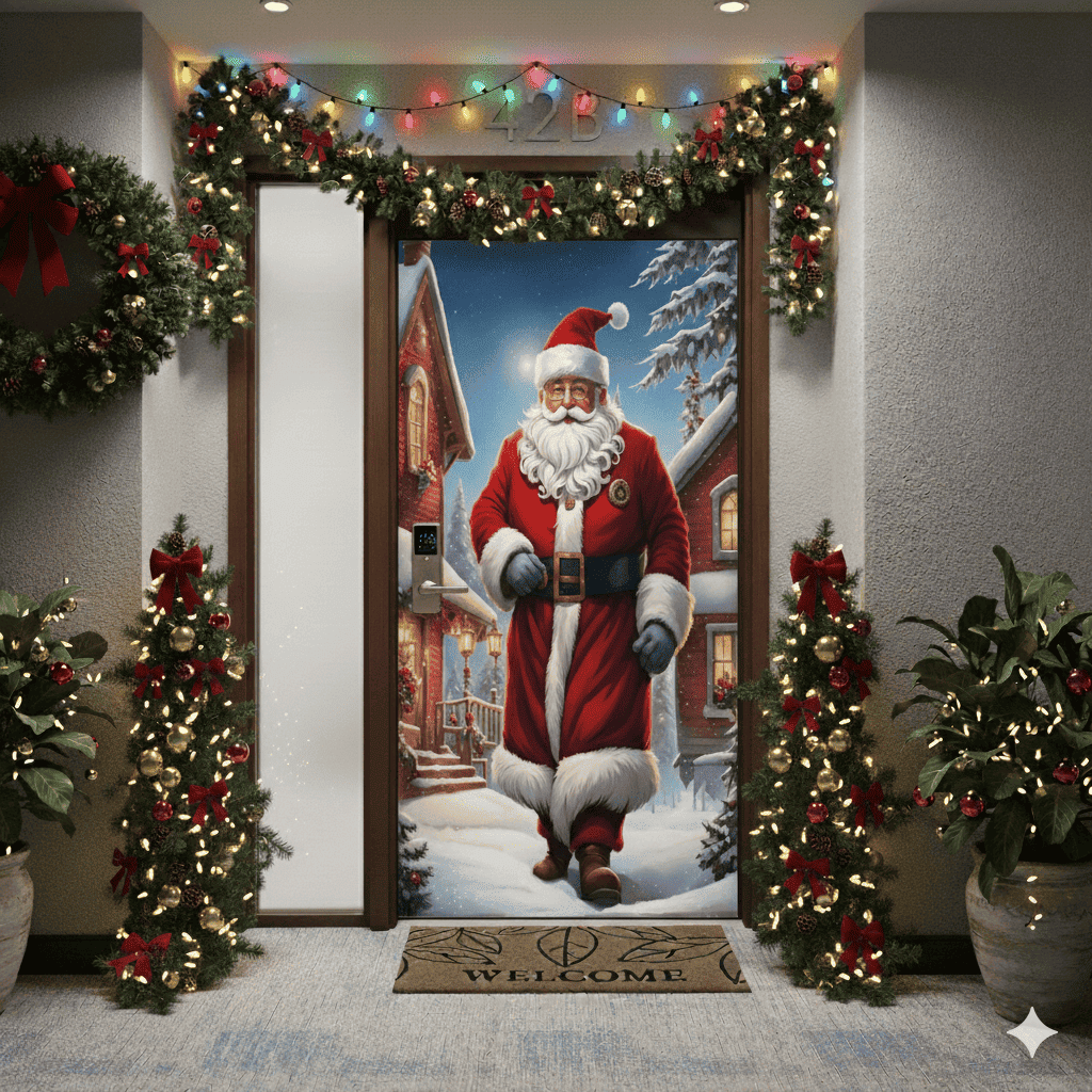 Fundas Navideñas Para Puertas