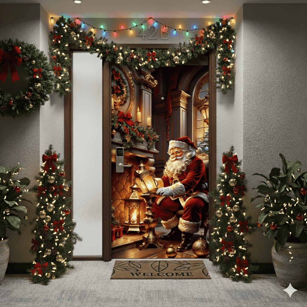 Fundas Navideñas Para Puertas