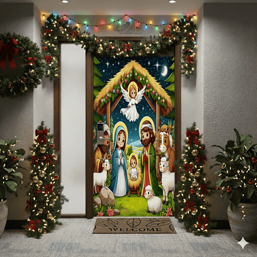 Fundas Navideñas Para Puertas