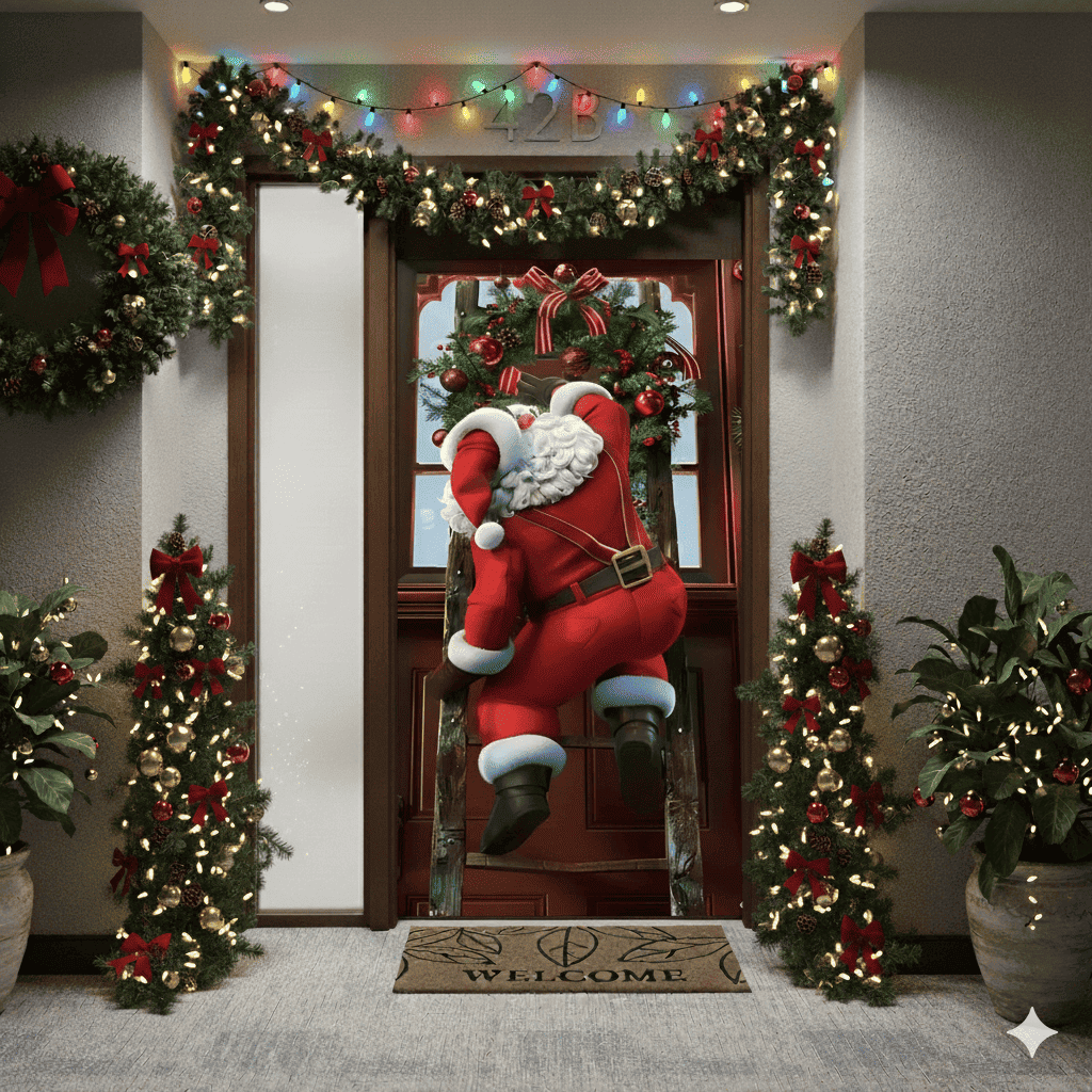 Fundas Navideñas Para Puertas