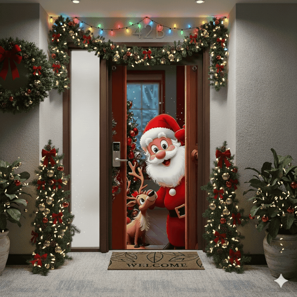 Fundas Navideñas Para Puertas