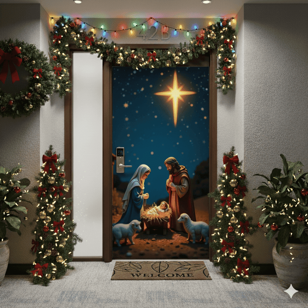 Fundas Navideñas Para Puertas