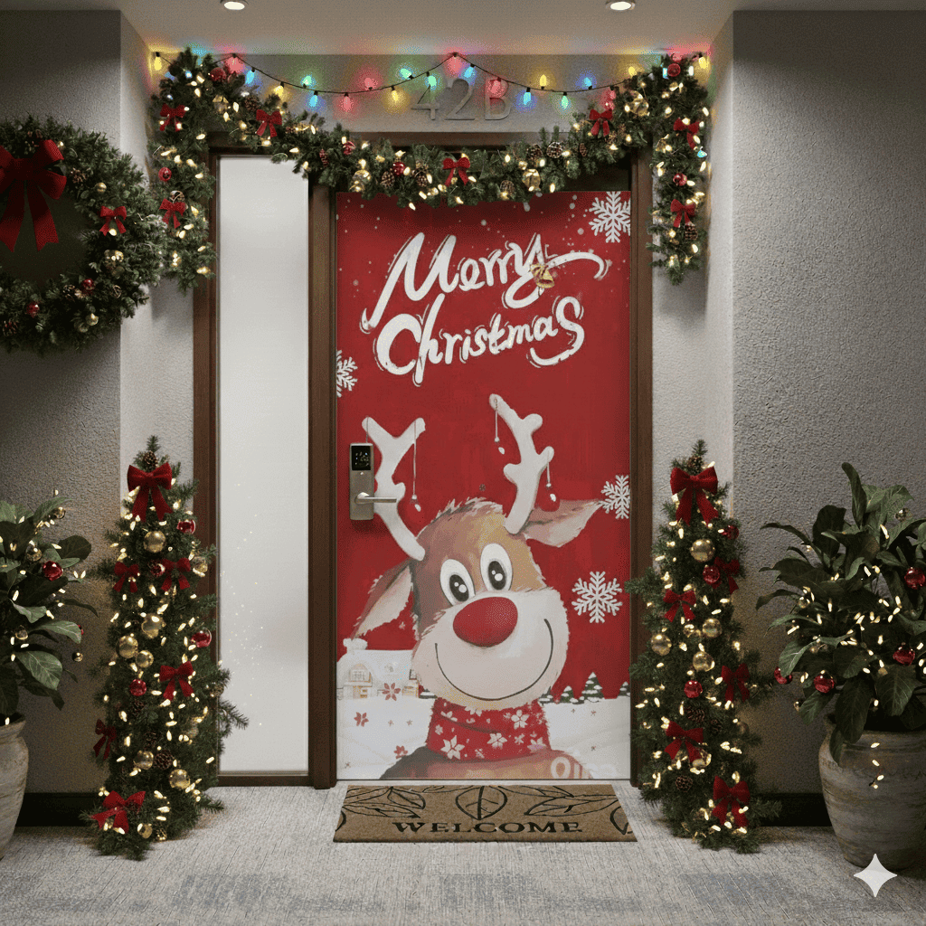 Fundas Navideñas Para Puertas