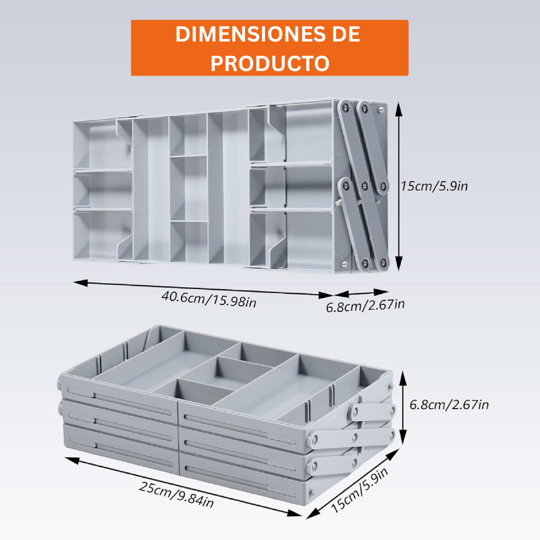 OrganizaPro: Orden Instantáneo + Espacio Optimizado