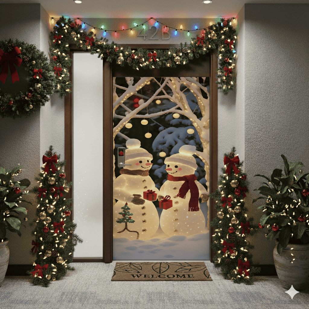 Fundas Navideñas Para Puertas