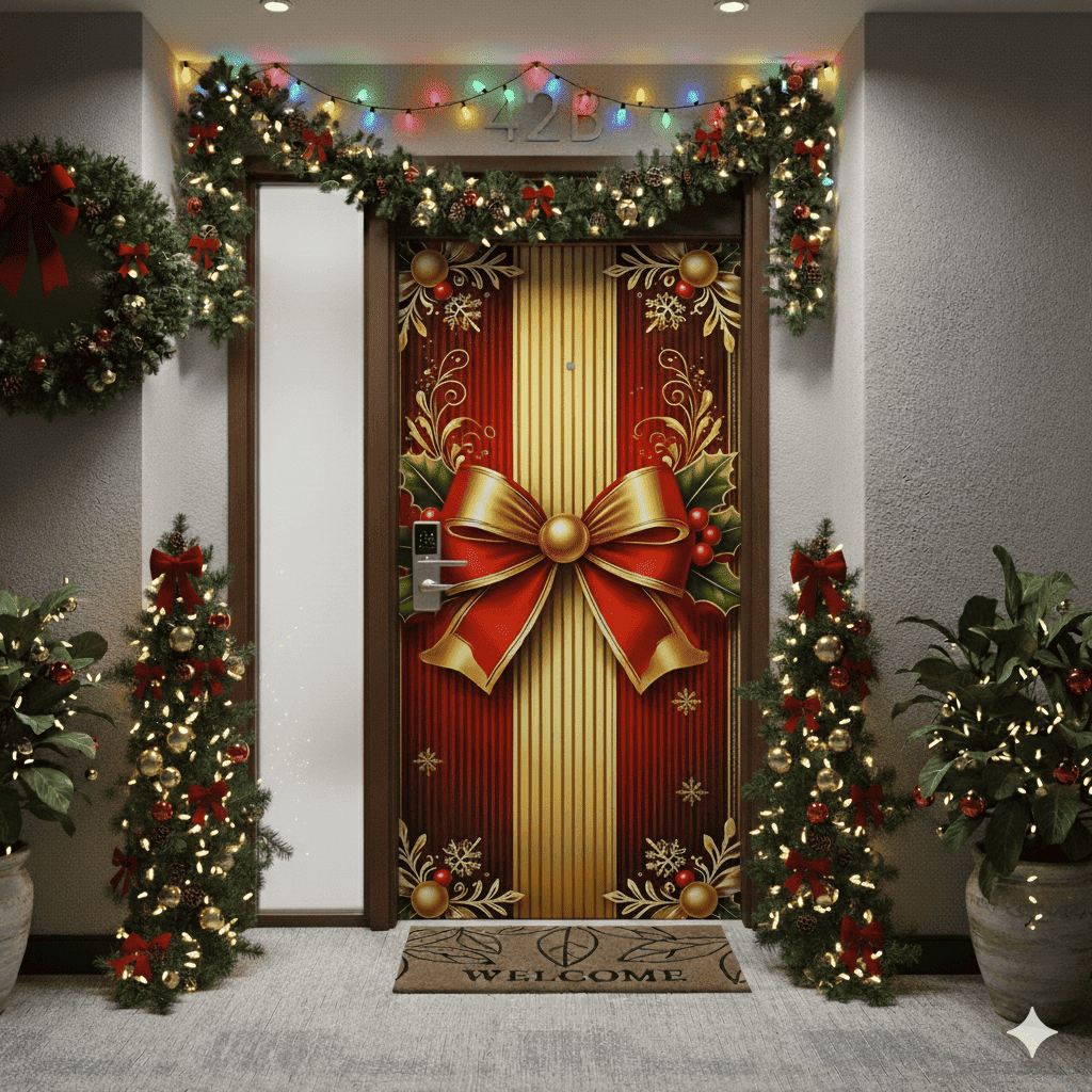 Fundas Navideñas Para Puertas