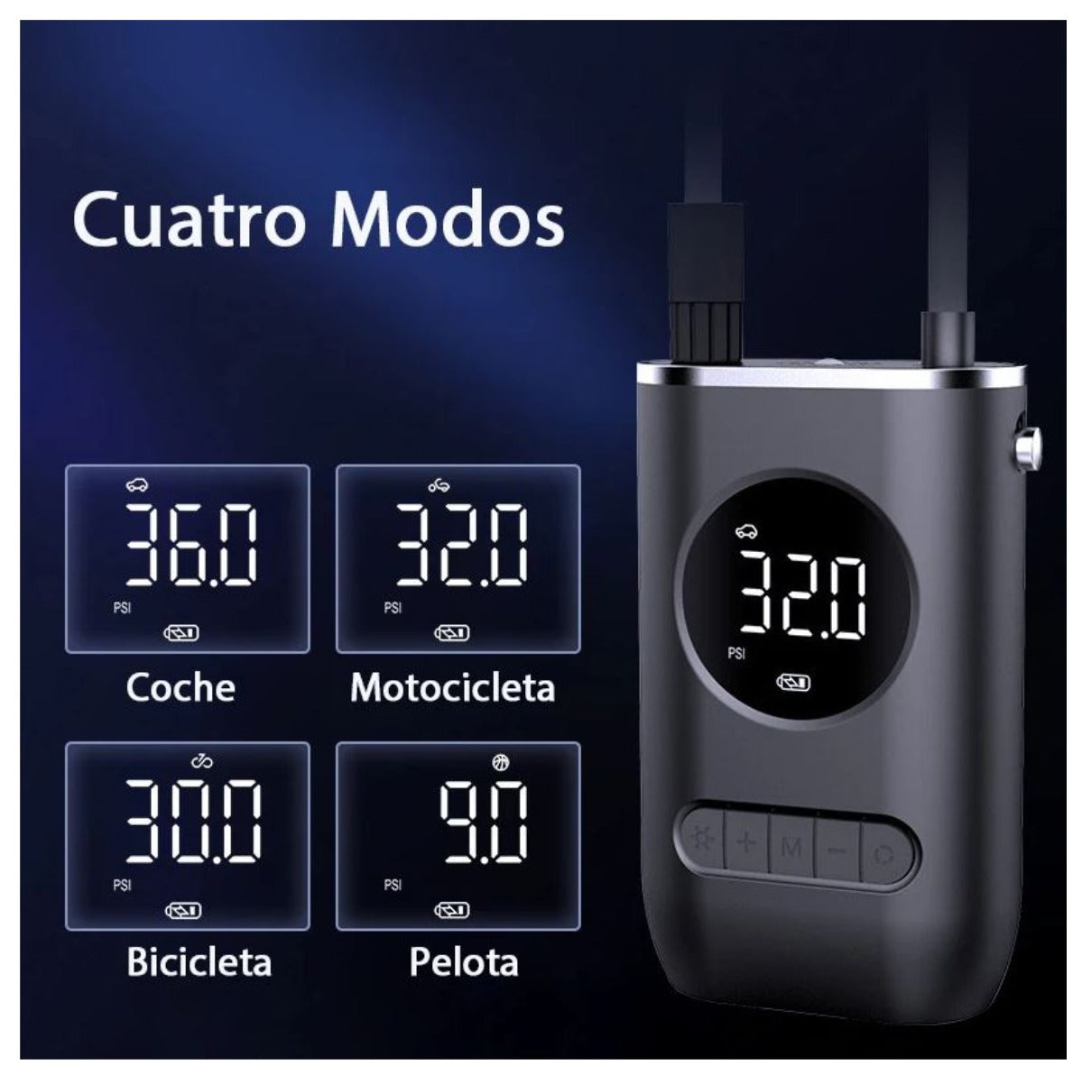 Compresor mini Recargable