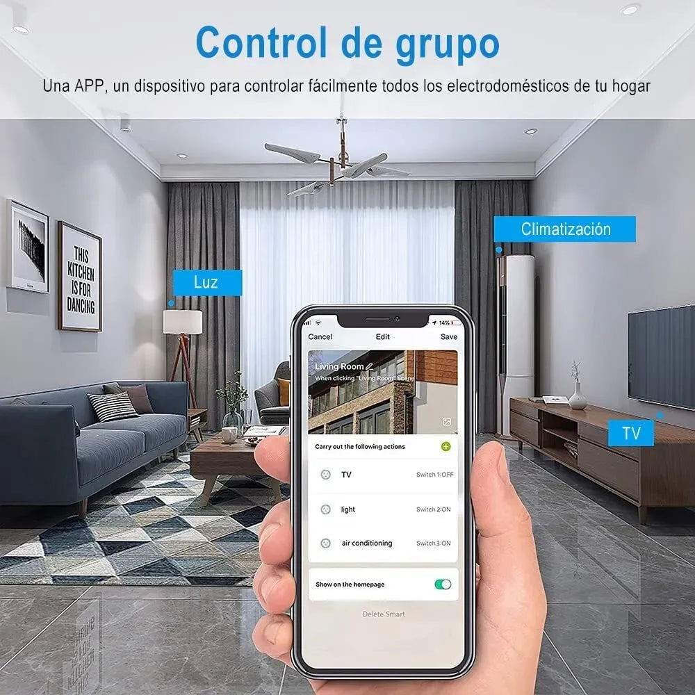 Enchufe Wi-Fi Inteligente Smart Plus